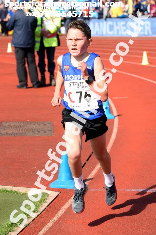 Boys under-15s  Northern 3 Stage Road Relay, SportsCity, Manchester. Photo: David T. Hewitson/Sports for All Pics